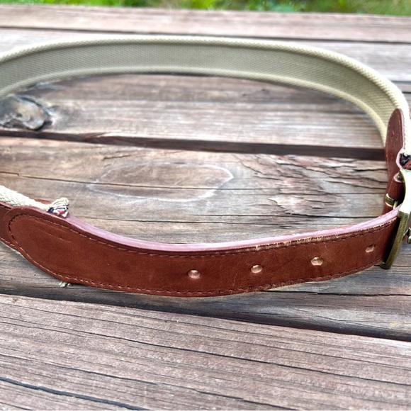 Guy Harvey Brown and Tan Belt - Picture 2 of 6